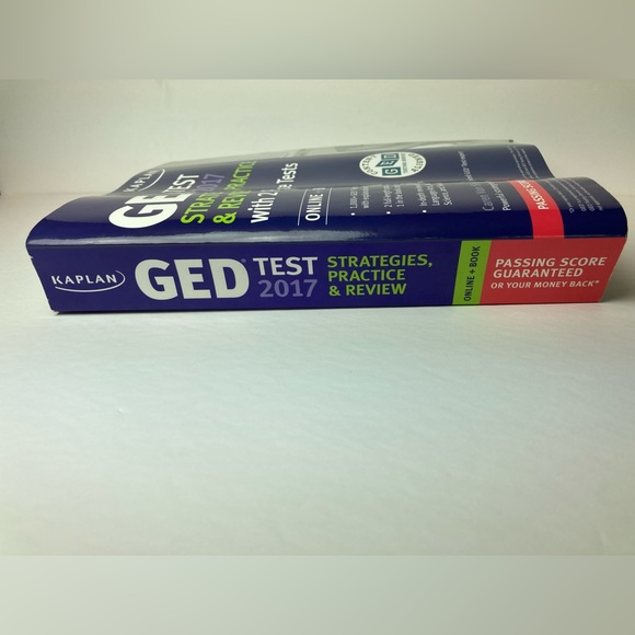 Kaplan GED 2017 Test Prep Book - Picture 3 of 16